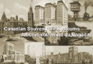 Canadian Souvenir View Albums opening page